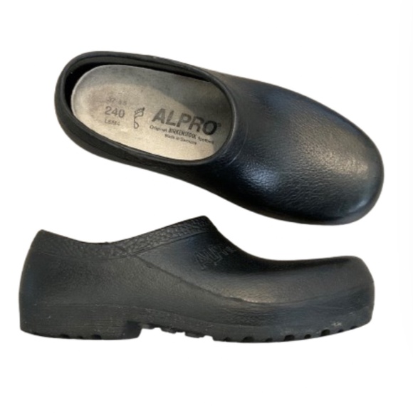 Birkenstock Shoes - BIRKENSTOCK ALPRO Black Clog Size 37